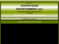 yesteryearsentertainment.com