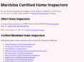 manitobahomeinspector.com