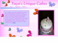 yayasuniquecakes.com