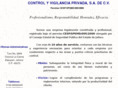 controlyvigilanciaprivada.com