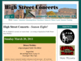 highstreetconcerts.com