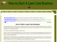 how-to-start-a-lawn-care-business.com