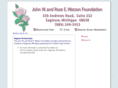 johnandrosewatsonfoundation.com
