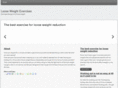 looseweightexercises.com