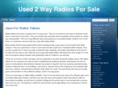 used2wayradiosforsale.com