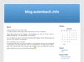 aulenbach.info
