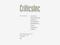 criticsinc.com