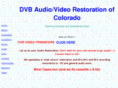 dvbaudiorestoration.com