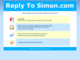 replytosimon.com