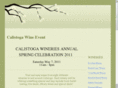 calistogawineevent.com