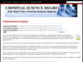criminalsciencedegree.com
