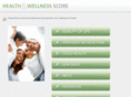 healthandwellnessscore.com