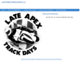 lateapextrackdays.com