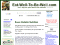 eat-well-to-be-well.com