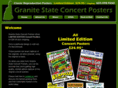 granitestateconcertposters.com