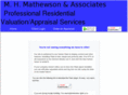 mhmathewsonandassociates.com