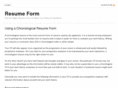 resumeform.net