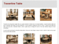 travertinetable.com