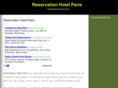 reservationhotelparis.net