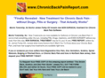 chronicbackpainreport.com