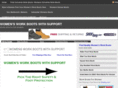 womensworkbootwithsupport.com