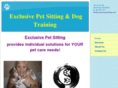 exclusivepetsitting.com