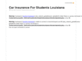carinsuranceforstudentslouisiana.com