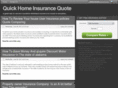quickhomeinsurancequote.com