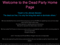 thedeadparty.com