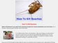 howtokillroaches.net