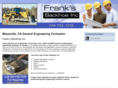 franksbackhoe.com