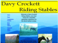 davycrockettridingstables.com