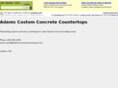 adamsconcretecountertops.com