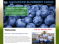 alexanderblueberryfarms.com