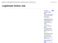legitimateonlinejobsnow.com