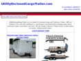 utilityenclosedcargotrailer.com