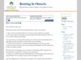 rentinginontario.com
