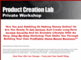 productcreationlabworkshop.com