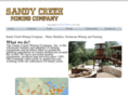 sandycreekmining.com