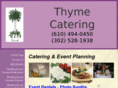 thymecatering.com