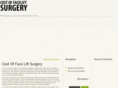 costoffaceliftsurgery.com