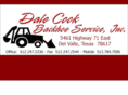 dalecookbackhoeservice.com