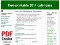 free-2011-calendar.com