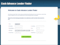 cashadvancelenderfinder.com