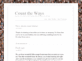 counttheways.com