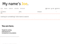 mynamesjoe.com