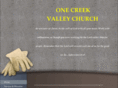 1creekvalleychurch.com