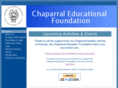 chaparraledfoundation.com