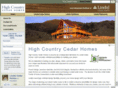 highcountrycedarhomes.info