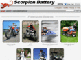 scorpionbattery.com